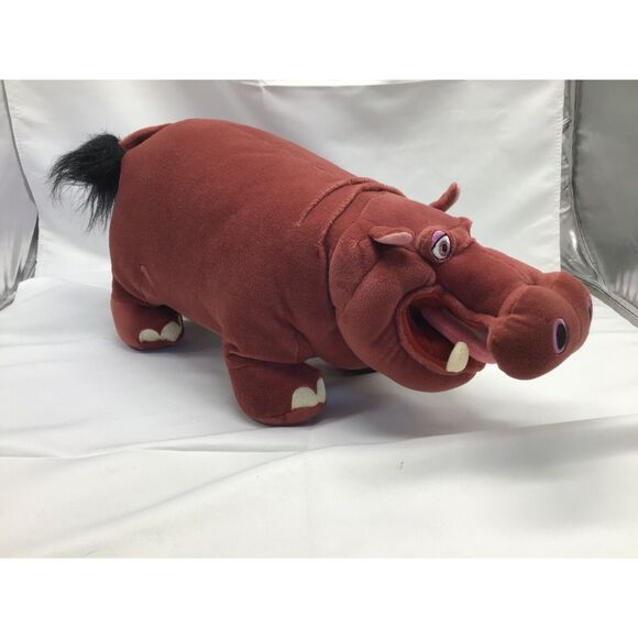 Disney Other - Disney Tarzan Jungle Book Hippopotamus Plushie 15 inch Kidcore Stuffed Animal